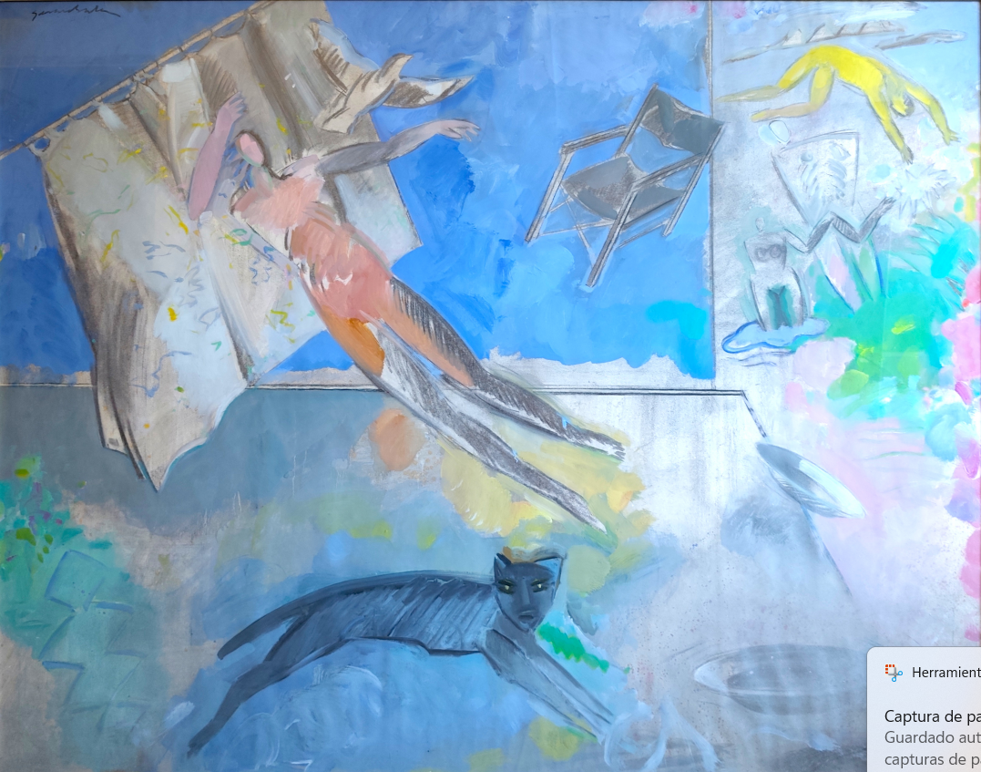 Gerard Sala | Allegro Vivace (1989) | Procedencia Sala Parés | Técnica Mixta sobre Papel | XXL
