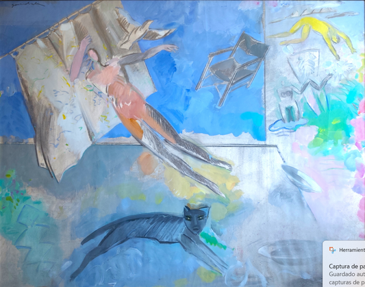 Gerard Sala | Allegro Vivace (1989) | Procedencia Sala Parés | Técnica Mixta sobre Papel | XXL
